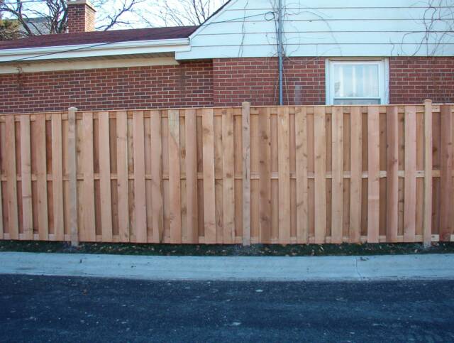 Residential Wood Fence